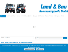 Tablet Screenshot of landundbau.de